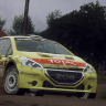 CLAAS livery for the Peugeot 208 R5 (fictional)