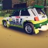 LeCinqB_Renault Maxi 5 Turbo – Rallye Des Garrigues 1986 – P.touren N°20