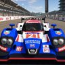 NISSAN GT-R LM nismo #21 livery for lola B12/80