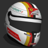 2015 Sebastian Vettel Helmet