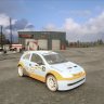 Opel Corsa S1600 Rallycross Gulf Racing livery