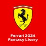 Ferrari 2024 Fantasy Livery mod