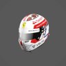 Charles Leclerc 2022 French GP Helmet