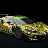 LM GT3 296 / Pirelli Art Car
