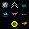 Brand Badges | Minimal Brand Icons | Assetto Corsa