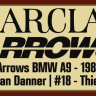 F1 1986 | Arrows A9 | RSS Formula 1986 V6