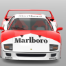 Ferrari F40 Series 3 - Minimalistic Marlboro Skin