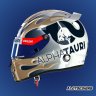 Daniel Ricciardo AlphaTauri Helmet - Schuberth SF2 Pro
