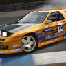Sekai Hills Livery for the DWG Mazda RX-7 FC3S SR20
