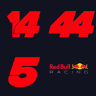 RSS FH23 RedBull RB19 Hamilton, Alons and Vettel