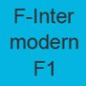 F-Inter Modern F1