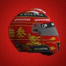 George Russell Chinese GP helmet