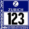 Zurich 24h Numberplate