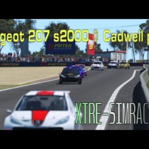 Peugeot Sport 207 S2000 @ Cadwell park Xtre-simracing Race1 & Race 2 + Setup