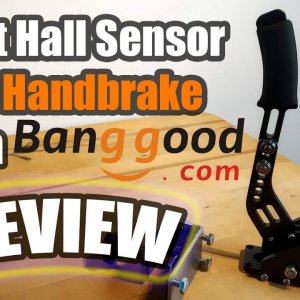 16-Bit Hall Sensor Sim Handbrake Review [Banggood Black Friday 2019 promos In the description]