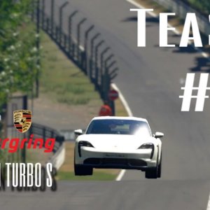Porsche Taycan Turbo S Takes on Nordschleife In GT SPORT (TEASER #1)
