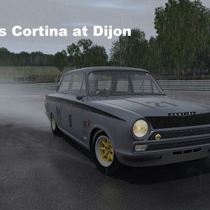Rfactor 2 Lotus Cortina at Dijon