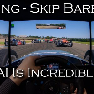 iRacing - The Journey #3 | Skip Barber AI Donington Test | POV Project Immersion Triple 1440p