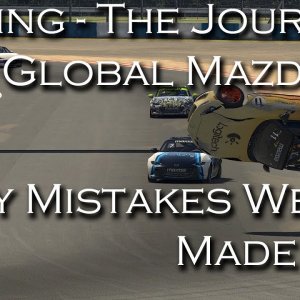 iRacing - The Journey #5 | Global Mazda MX5 @ Okayama | Replay of race, carnage, mistakes were made