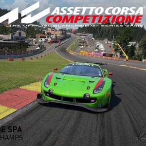 ACC | Ferrari 488 GT3 @Spa + Setup
