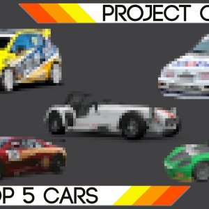 Project Cars 2 VR - Top 5 Cars !