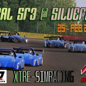 Radical SR3 @ Silverstone WCD Xtre simracing Ac Academy races 1 and 2