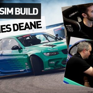 Custom Sim Rig Built For James Deane by Digital-Motorsports.com @ Autosport 2020