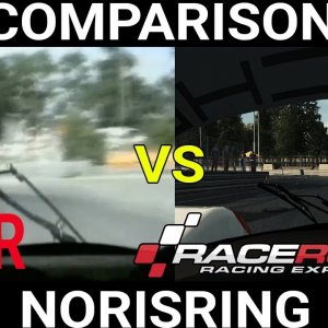 Comparison Real VS R3E | Joest Porsche at Norisring (With commentary)