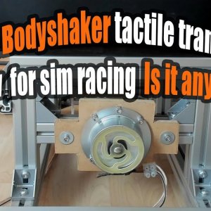 Budget Bass Shakers for Sim Racing Bodyshakers... Are they any good?