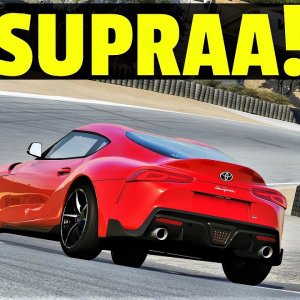 The NEW Toyota Supra | HOTLAP at Laguna Seca | Assetto Corsa | 4K