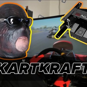 Sim Racing Orc test drives Next Level Racing Motion in KartKraft!