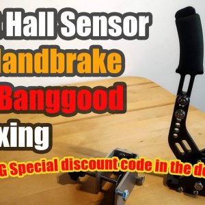 16-Bit Hall Sensor Sim Handbrake from Banggood
