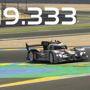 iRacing Hot Lap | Audi R18 @ Le Mans | 2020 S2w12