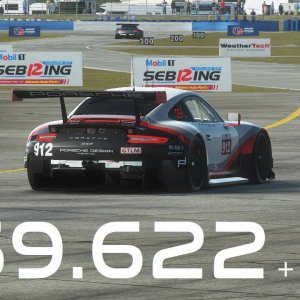rFactor 2 Hot Lap | Porsche 911 GTE @ Sebring + Setup