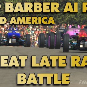 iRacing | Skip Barber AI Race @ Road America 2020 - Great AI | POV Project Immersion Triple 1440p