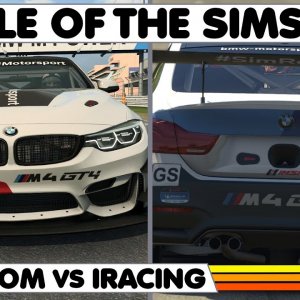 RACEROOM vs IRACING : Which Has The Best BMW M4 GT4 : We find out !