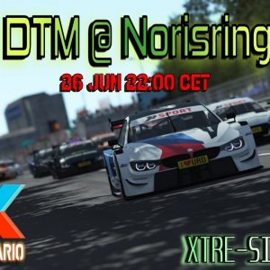 DTM @ Norisring LIVE STREAM!! 1º Aniversario Xtre simracing Event 03