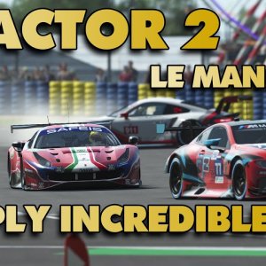 rFactor 2 | Ferrari 488 GTE @ Le Mans 24h | Simply Incredible | POV Project Immersion Triple 1440p