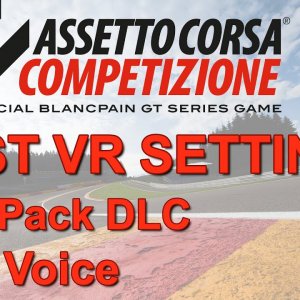 Assetto Corsa Competizione Gt4 Dlc Best Vr Settings Rtx Voice Racedepartment