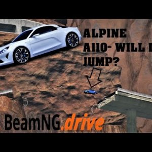 Beam NG- Alpine A110 Epic Jump!