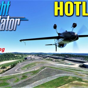 HIGH SPEED Lap of the Nürburgring in a Stunt Plane!? | Microsoft Flight Simulator 2020 | 4K