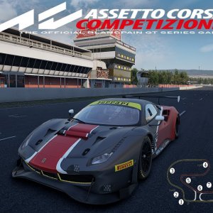 ACC | Ferrari 488 GT3 @Barcelona + Setup