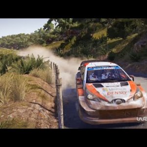 WRC 9 FIA World Rally Championship - (Rally New Zealand)Te Hutewai Elfyn Evans(Yaris) TV cams 1080p