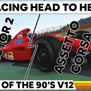 ASSETTO CORSA vs RFACTOR 2 [VR] : BATTLE OF THE V12'S