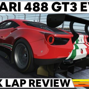 RFACTOR 2 : Ferrari 488 GT3 EVO Quick Lap Review