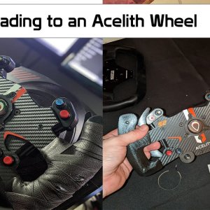 Unboxing and fitting an Acelith DTM rim for Thrustmaster TS-XW wheels