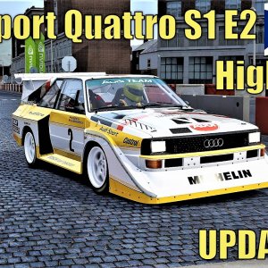 NEW Audi Sport Quattro S1 E2 at Highlands - Test Drive - Asetto Corsa (V1.12 Update)