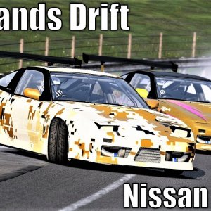 Nissan 180sx - Highlands Drift - Assetto Corsa (SDC Mod Download)