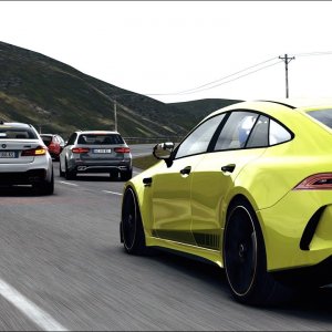 [VR]M5 Competition E63AMGS RS6 C8 AMG GT63S. Assetto Corsa VR onboard.