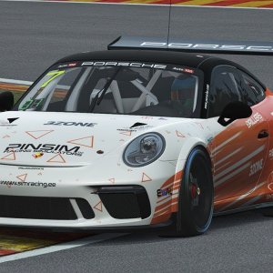 rFactor 2 | Porsche 911 GT3 Cup | Spa Hotlap 2:21.625
